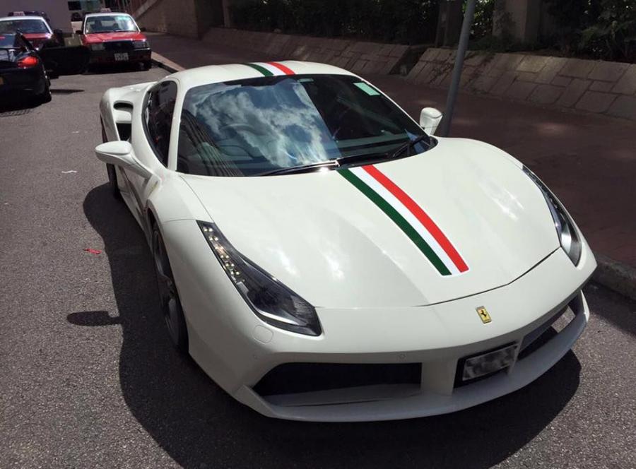  Ferrari 488 GTB by Impressive Wrap 2016 года  (фото 2 из 7)